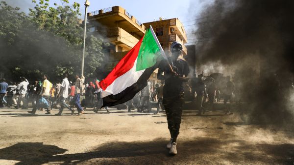 Dozens injured in Sudan's antimilitary coup protests
