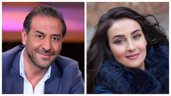 عبدالمنعم عمايري وكندا حنا