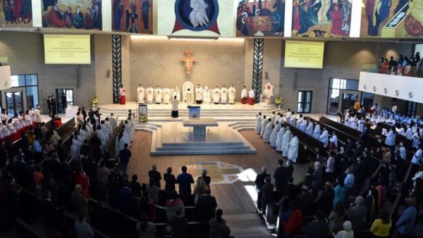 Inside Our Lady of Arabia