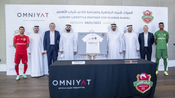 During the event Omniyat Renews Its Official Partnership With Shabab Al Ahli Sports Club