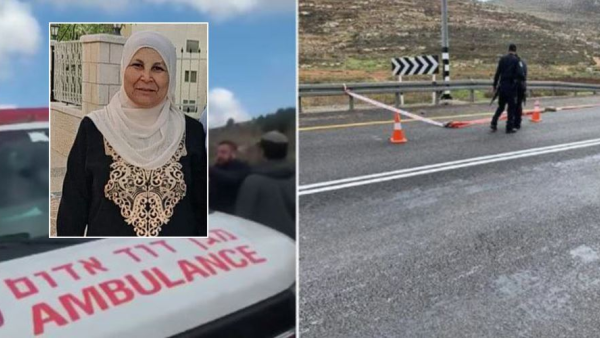 Palestinian woman killed by an Israeli settler 