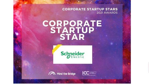 Schneider Electric named Top 25 Corporate Startup Star