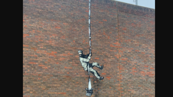 GRAFFITI artist Banksy