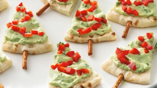 وصفات احتفالية: مقبلات شجرة عيد الميلاد