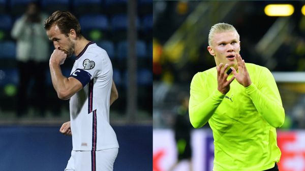 Harry Kane and Erling Haaland (Photo: AFP)