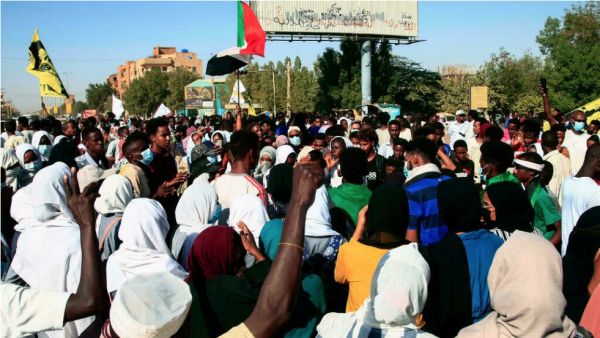 تظاهرات في ذكرى إحياء ثوره ديسمبر