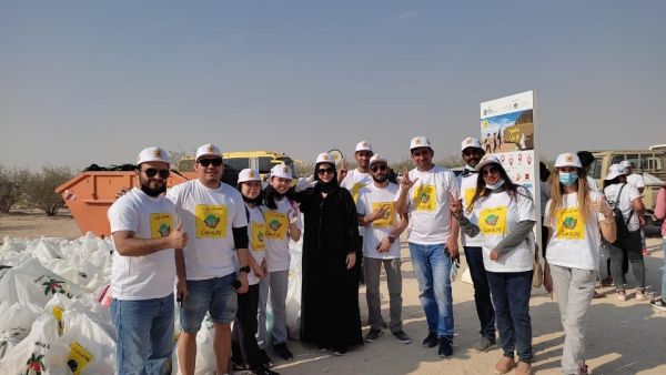 During the event Azizi Developments partakes in 20th Annual Clean Up UAE Campaign by Emirates Environmental Group