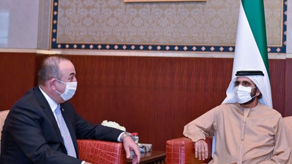 محمد بن راشد وأوغلو