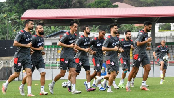 جانب من تدريبات تونس الاستعدادية لمواجهة مالي