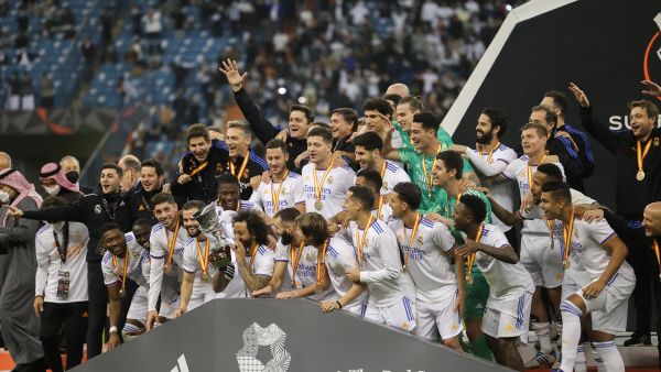 ريال مدريد يخوض أول مباراة بعد أيام من فوزه بكأس السوبر الإسباني