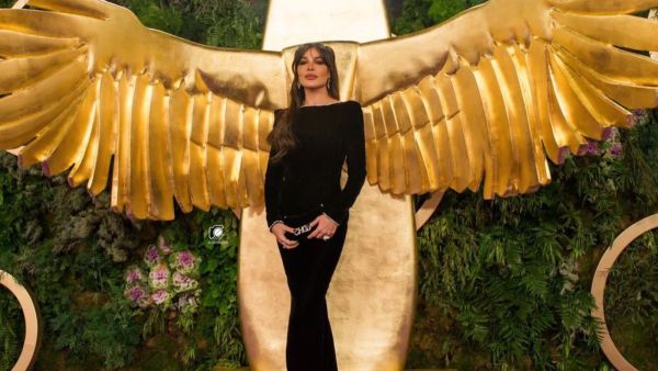 إطلالة نادين نجيم في حفل Joy awards بين الجرأة والفخامة