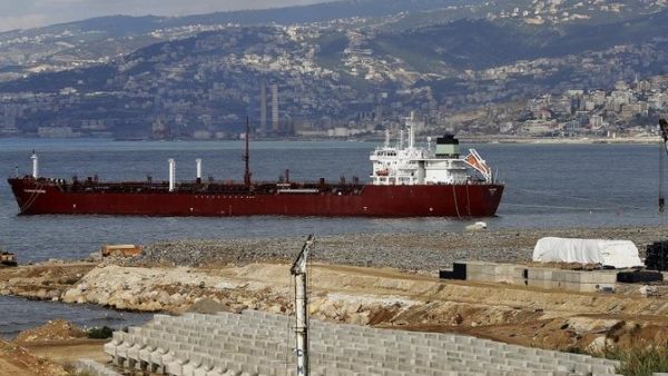 Oil Tanker in offshore Beirut