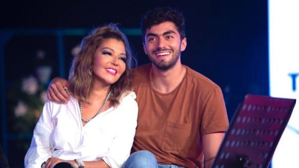 سميرة سعيد و ابنها