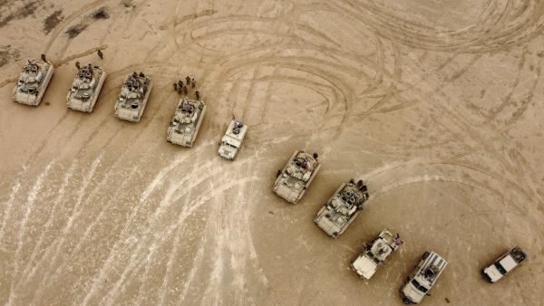 US-led forces’ “combat mission” in Iraq ended.