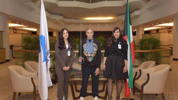 Burgan Bank Continues Its Sponsorship Of World Wheelchair Fencing Champion, Tareq Alqallaf