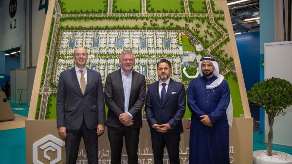 During the event Aldar And Diamond Developers To Launch The Sustainable City - Yas Island