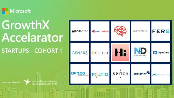 مايكروسوفت تحتفل بالدفعة الأولى من خريجي برنامجها «GrowthX Accelerator» في منطقة الشرق الأوسط وشمال أفريقيا