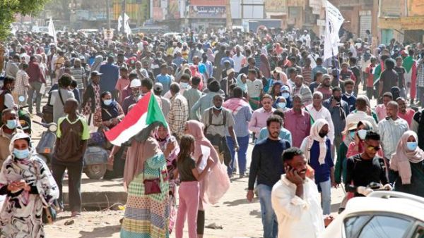 Sudanese rally in Khartoum 