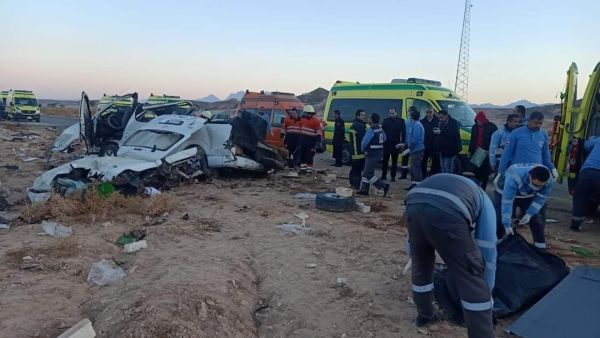 حادث تصادم في سيناء