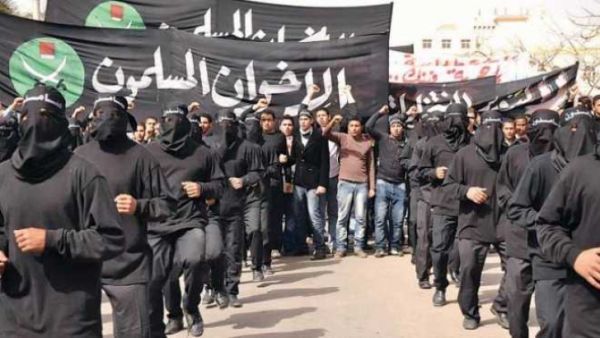 عناصر من جماعة الغخوان المسلمين