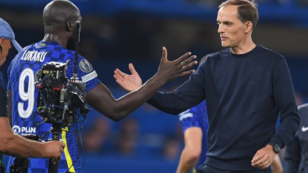 Romelu Lukaku and Thomas Tuchel (Photo: AFP)