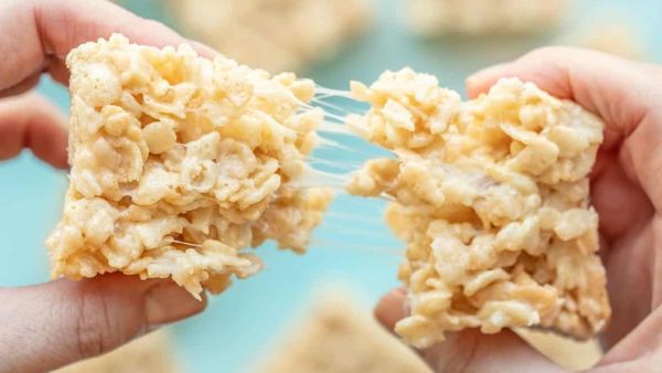 مكعبات حلوى كريسبي رايس