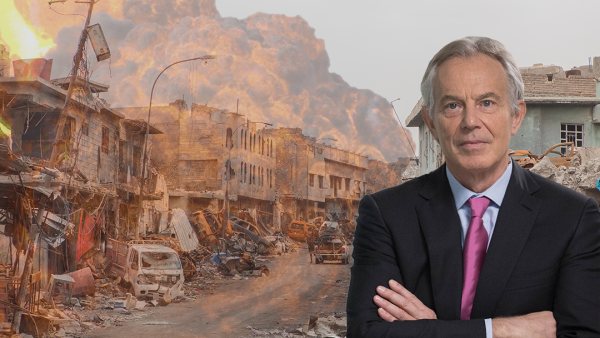 Tony Blair's role in Iraq War