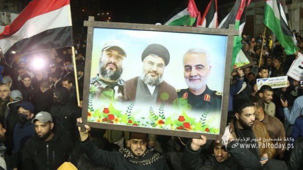 مسيرات في "غزة" تضامنا مع اليمن