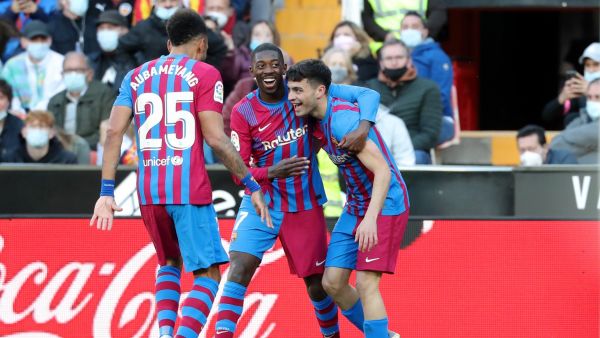 برشلونة يسحق فالنسيا