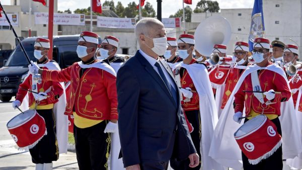 Tunisian President Kais Saied
