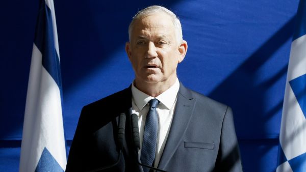 Israeli Defence Minister Benny Gantz
