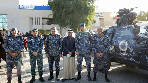 بنك برقان يتعاون مع وزارة الداخلية في تنظيم تمرين للأمن والسلامة