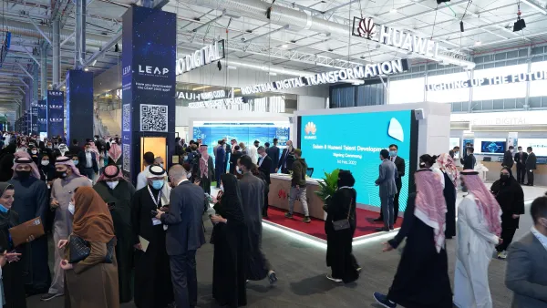 Huawei Explores How Countries In The Middle East Region Can Take The Lead In Digitization At The Inaugural Leap Summit In Riyadh  