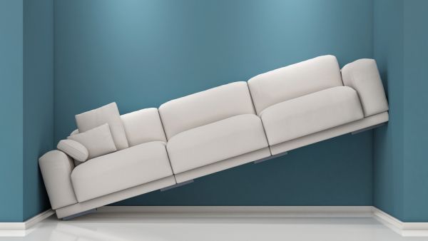 uncomfortable couch