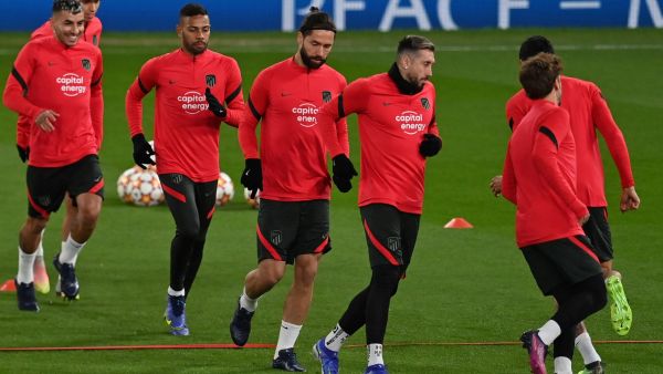 أتلتيكو مدريد جاهز لمواجهة مانشستر يونايتد اليوم