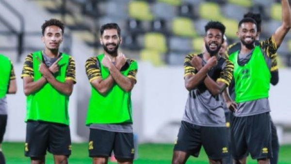 من تدريبات الاتحاد (المصدر: كووورة)