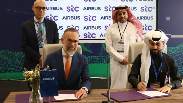 ايرباص توقع مذكرة تفاهم مع stc في معرض الدفاع العالمي