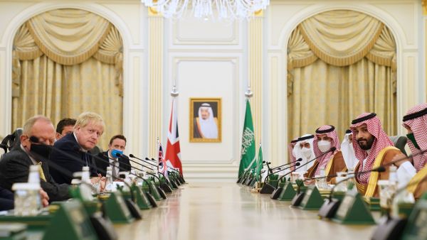 British Prime Minister Boris Johnson