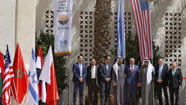 Arab Foreign Ministers Meet in Israel's Negev Desert
