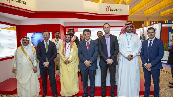 During the event ACCIONA Raises $480 Million in Green Finance for Three Sewage Treatement Plants in Saudi Arabia