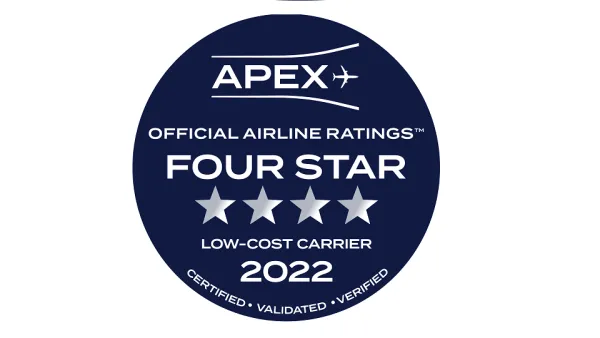Air Arabia Wins ‘Four-star Low-cost Carrier 2022’ Rating by APEX