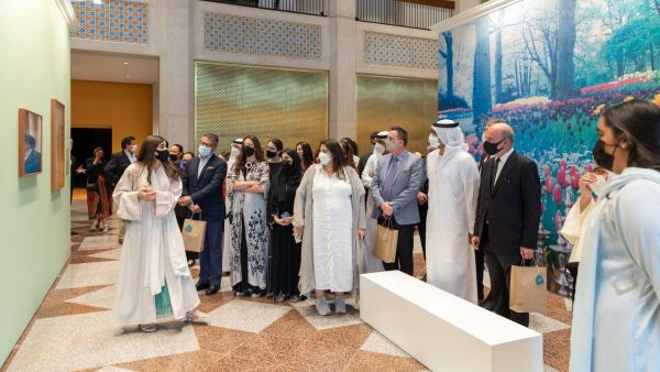 ثلاثة معارض فنية تفتتح برنامج الحصن لعام 2022