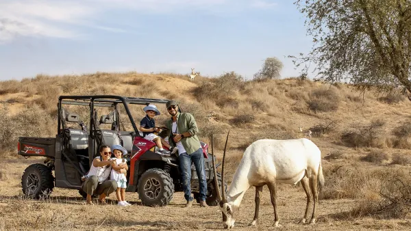 Embrace Ecotourism & Escape for an Outdoor Adventure at the Ritz-carlton Ras Al Khaimah, Al Wadi Desert 