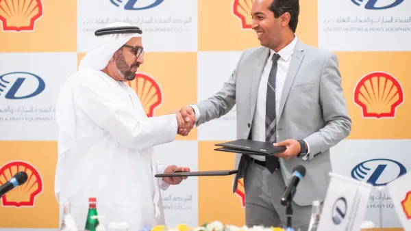 Shell Middle East Joins Forces With United Motors & Heavy Equipment To Distribute Shell Lubricants in the UAE’s Capital  