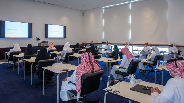 Qatari Diplomats in Georgetown Degree Program Gain Insights Through Dialogue at QF