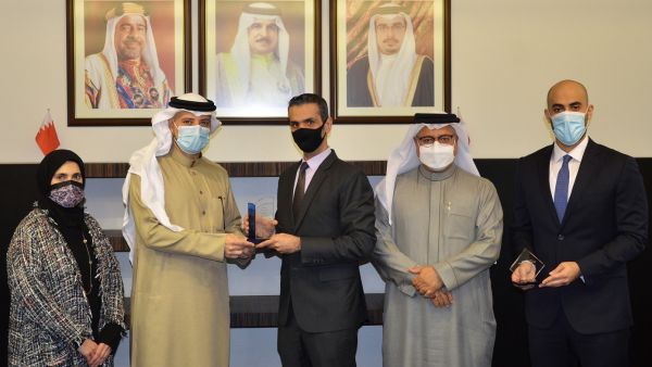 During the event Kuwait Finance House Bahrain Receives ‘Quality Recognition Awards’ From J.p. Morgan