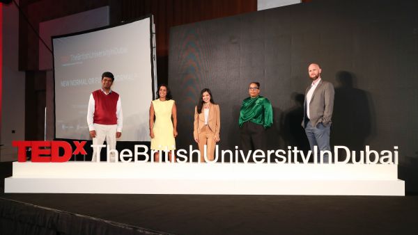 During the event The British University in Dubai Organises its Second TEDx Talks