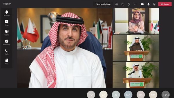 During the event Kuwait Finance House – Bahrain Celebrates Its 20th Anniversary During Its Annual Staff Gathering