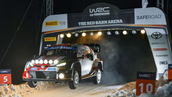 Gazoo Racing Celebrates Victory in Rally Sweden 