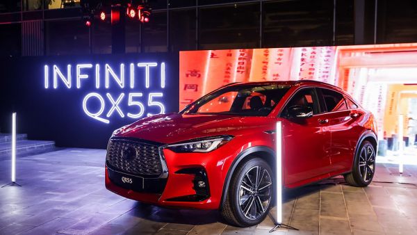 إنفينيتي QX55 الجديدة كلياً  تسرق الأضواء خلال ظهورها الرسمي الأول في الكويت